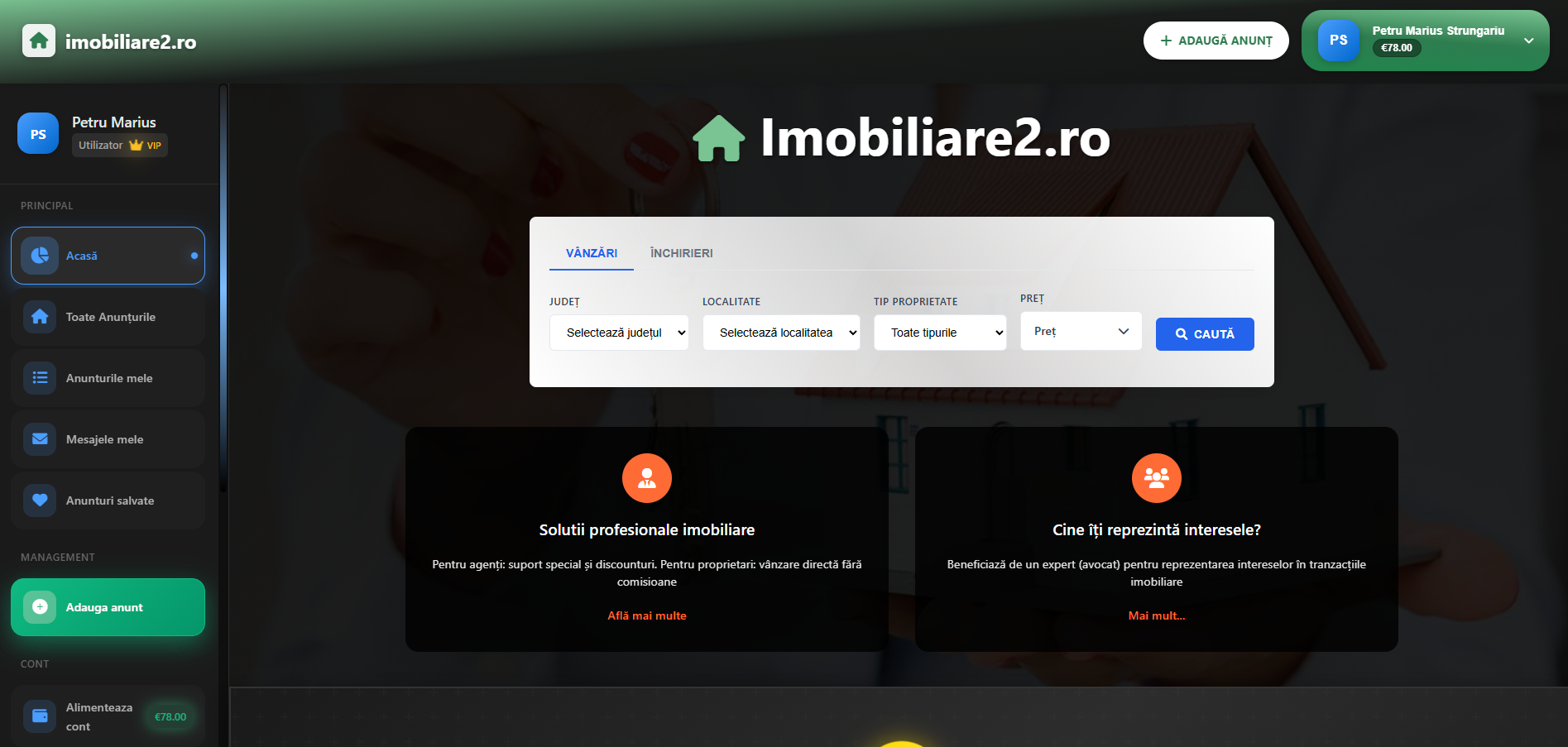 Imobiliare2.ro - Anunțuri Imobiliare